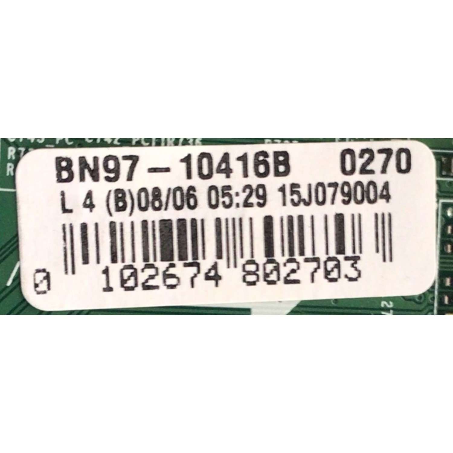 MAIN PARA MONITOR SAMSUNG / NUMERO DE PARTE BN94-10384R / BN41-02456A / BN97-10416B / BN9410384R / 10384R / DISPLAY BN96-38797A / LSF750HL04-G01 /  MODELO LH75EDEPLGC/GO - Imagen 2